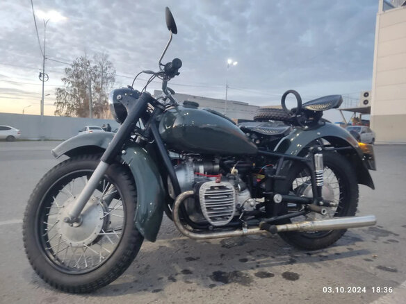 1967 Днепр К-750, зелёный, 260000 рублей - вид 1