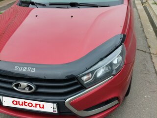2019 Lada (ВАЗ) Vesta SW I, красный, 639000 рублей, вид 3