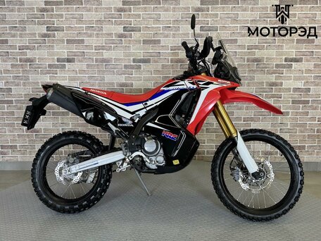 2017 Honda CRF 250L Rally, красный, 520000 рублей, вид 1