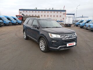 2018 Ford Explorer V Рестайлинг, чёрный, 2200000 рублей, вид 2