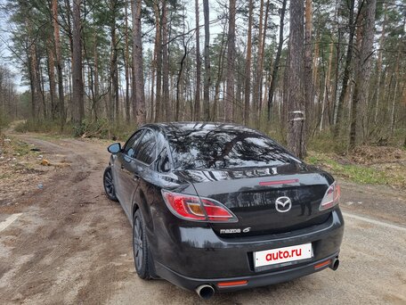 2007 Mazda 6 II (GH), чёрный, 810000 рублей, вид 4