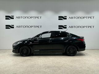 2019 Hyundai Solaris II, чёрный, 949000 рублей, вид 2