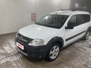 2019 Lada (ВАЗ) Largus Cross I, белый, 590000 рублей, вид 1
