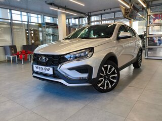 2026 Lada (ВАЗ) Vesta SW Cross I Рестайлинг (NG), серебристый, 2113000 рублей, вид 1