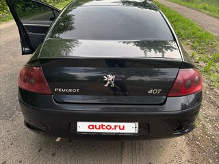2007 Peugeot 407, чёрный, 225000 рублей, вид 4