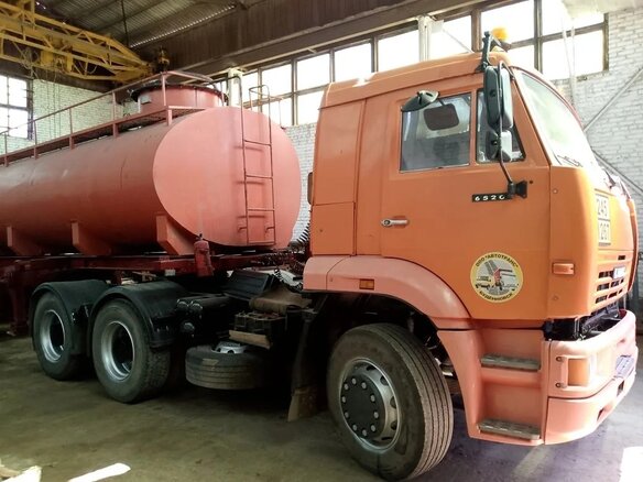 2008 КамАЗ 6460, оранжевый, 1750000 рублей - вид 6