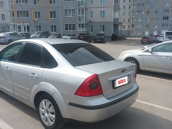 2007 Ford Focus II, серебристый, 435000 рублей - вид 1