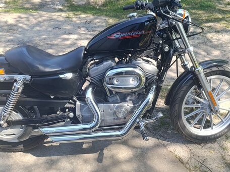 2007 Harley-Davidson Sportster 883, чёрный, 650000 рублей, вид 1