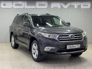 2013 Toyota Highlander II (XU40) Рестайлинг, серый, 2150000 рублей, вид 3