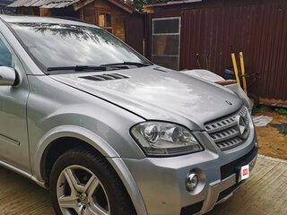 2005 Mercedes-Benz M-Класс 500 II (W164), серый, 1100000 рублей, вид 2