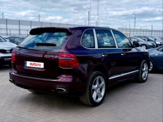 2007 Porsche Cayenne S I Рестайлинг (957), пурпурный, 1100000 рублей, вид 4