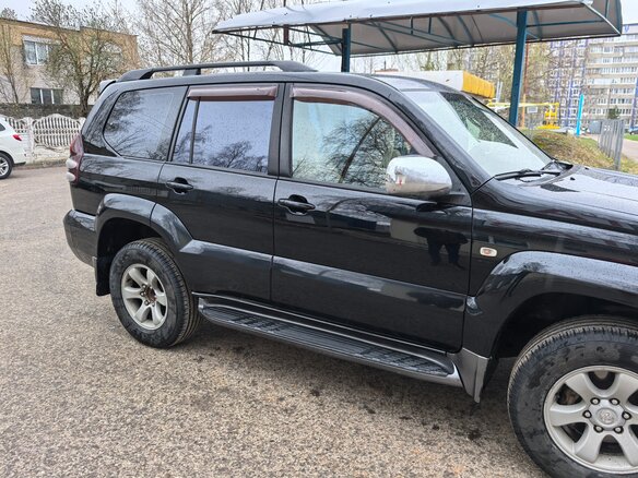 2005 Toyota Land Cruiser Prado 120 Series, чёрный, 1690000 рублей - вид 5