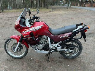 1997 Honda XL600V Transalp, красный, 320000 рублей, вид 2