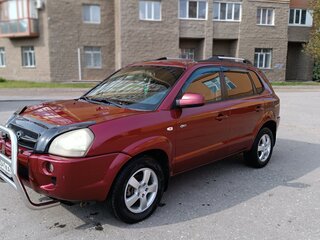 2006 Hyundai Tucson I, пурпурный, 600000 рублей, вид 2