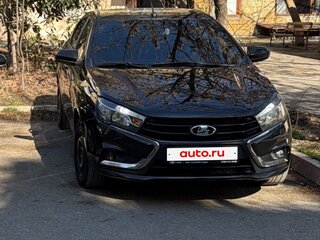 2015 Lada (ВАЗ) Vesta I, чёрный, 780000 рублей, вид 2