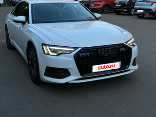 2021 Audi A6 45 TFSI V (C8), белый, 4600000 рублей, вид 4