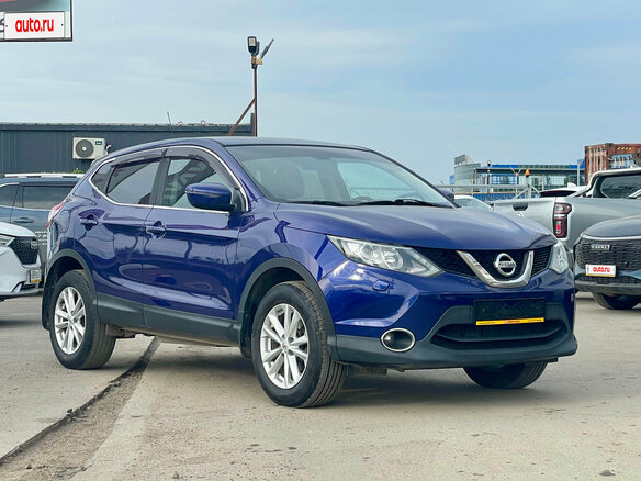 2014 Nissan Qashqai II, синий, 1380000 рублей - вид 6