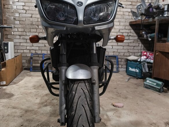 2002 Yamaha FZS600 Fazer, серебристый, 320000 рублей - вид 11