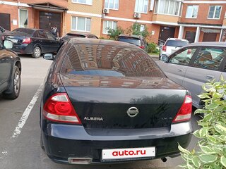 2007 Nissan Almera Classic I, чёрный, 280000 рублей, вид 3