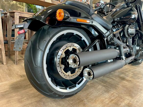 2020 Harley-Davidson Fat Boy, чёрный, 3500000 рублей - вид 7