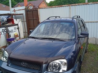 2004 Hyundai Santa Fe I, синий, 530000 рублей, вид 2