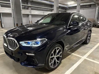 2021 BMW X6 40i III (G06), синий, 9490000 рублей, вид 1