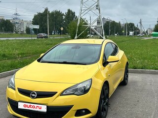2012 Opel Astra GTC J Рестайлинг, жёлтый, 1300000 рублей, вид 2