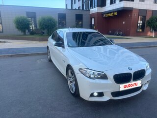 2016 BMW 5 серии 520d VI (F10/F11/F07) Рестайлинг, белый, 2200000 рублей, вид 3