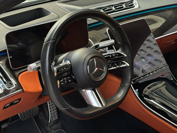 2021 Mercedes-Benz S-Класс 450 Long 4MATIC VII (W223), серебристый, 7600000 рублей - вид 13