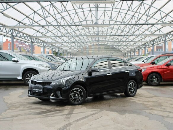 2020 Kia Rio IV Рестайлинг, чёрный