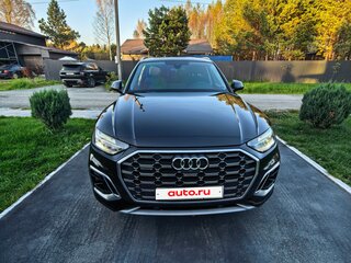 2021 Audi Q5 L 40 TFSI II (FY) Рестайлинг, чёрный, 4300000 рублей, вид 2