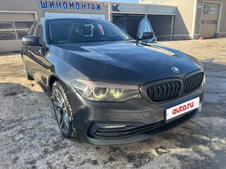 2017 BMW 5 серии 530i xDrive VII (G30/G31/G38), чёрный, 3100000 рублей, вид 2