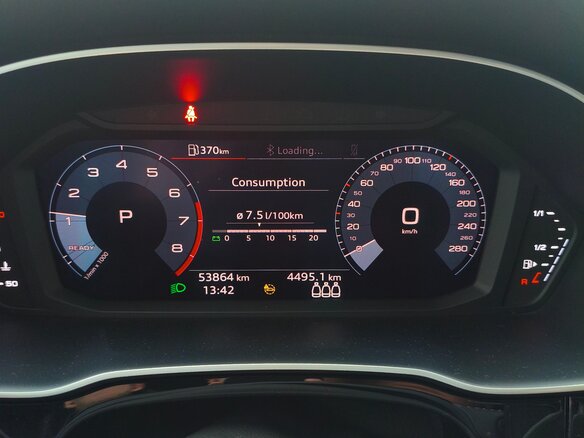 2021 Audi Q3 35 TFSI II (F3), синий, 3400000 рублей - вид 8