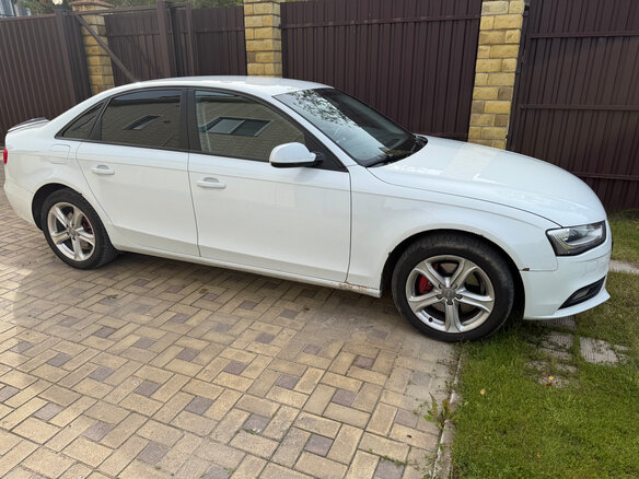 2013 Audi A4 IV (B8) Рестайлинг, белый, 1120000 рублей - вид 2