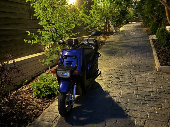 2012 Yamaha Gear, синий, 70000 рублей - вид 8
