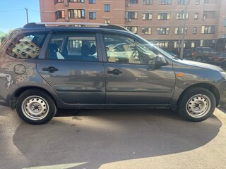 2014 Lada (ВАЗ) Kalina II, серый, 460000 рублей, вид 3