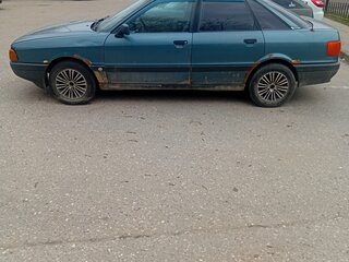 1988 Audi 80 IV (B3), зелёный, 120000 рублей, вид 4