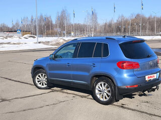 2013 Volkswagen Tiguan I Рестайлинг, синий, 1400000 рублей, вид 2