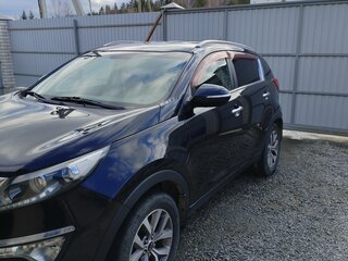 2014 Kia Sportage III Рестайлинг, чёрный, 1470000 рублей, вид 4