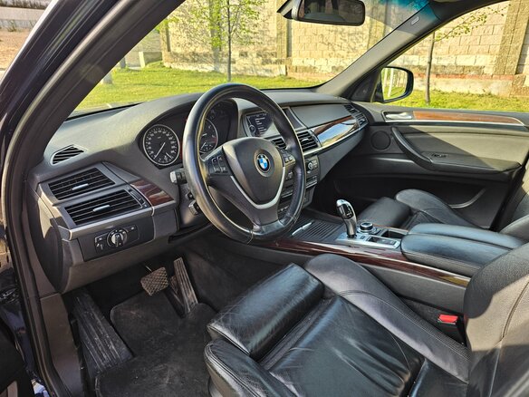 2009 BMW X5 30d II (E70), синий, 1610000 рублей - вид 21