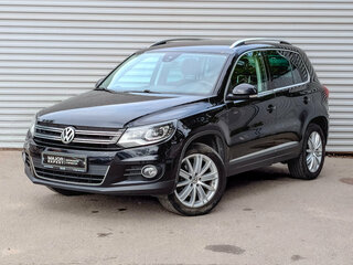 2015 Volkswagen Tiguan I Рестайлинг, чёрный, 1795000 рублей, вид 1