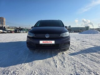 2015 Volkswagen Touran II, синий, 855000 рублей, вид 3