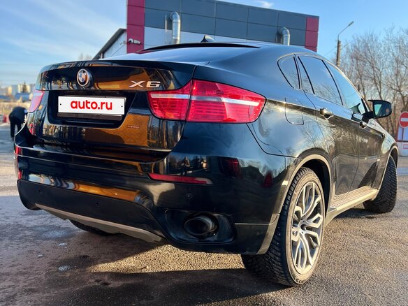 2009 BMW X6 35i 6-speed I (E71), чёрный, 1550000 рублей - вид 5