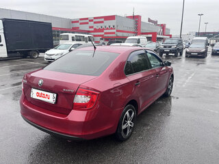 2015 Skoda Rapid I, красный, 970000 рублей, вид 4