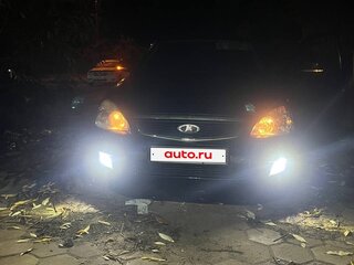 2008 Lada (ВАЗ) Priora I, чёрный, 248000 рублей, вид 2