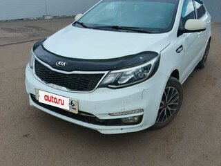 2016 Kia Rio III Рестайлинг, белый, 680000 рублей, вид 1