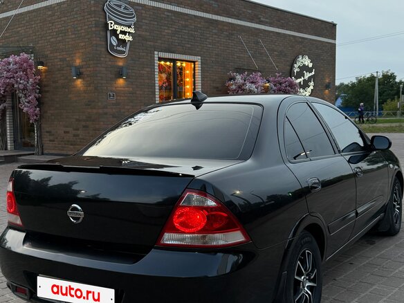 2008 Nissan Almera Classic I, чёрный - вид 5
