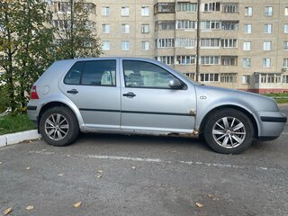 2003 Volkswagen Golf IV, серебристый, 250000 рублей, вид 2