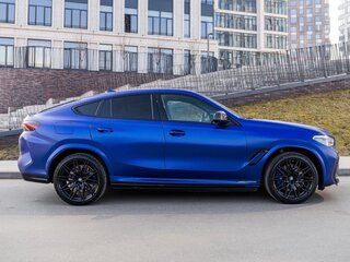 2021 BMW X6 M Competition III (F96), синий, 11800000 рублей, вид 5