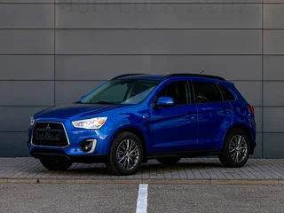 2014 Mitsubishi ASX I Рестайлинг, синий, 1355000 рублей, вид 1